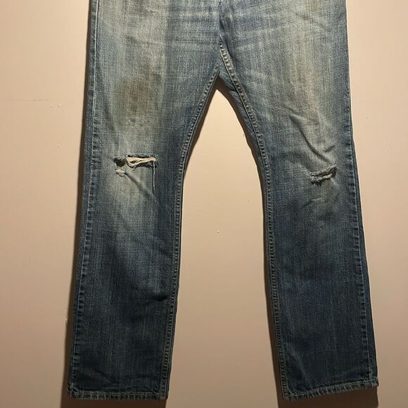 Levi’s- Vintage- The Original Jeans- Slim Straight 514-Distressed- Size W32 L32 - Picture 10 of 11
